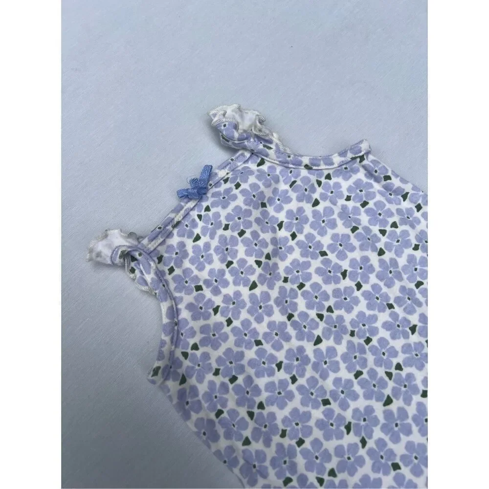 Touched by Nature Baby Girl Organic Cotton Romper size 9-12 months
